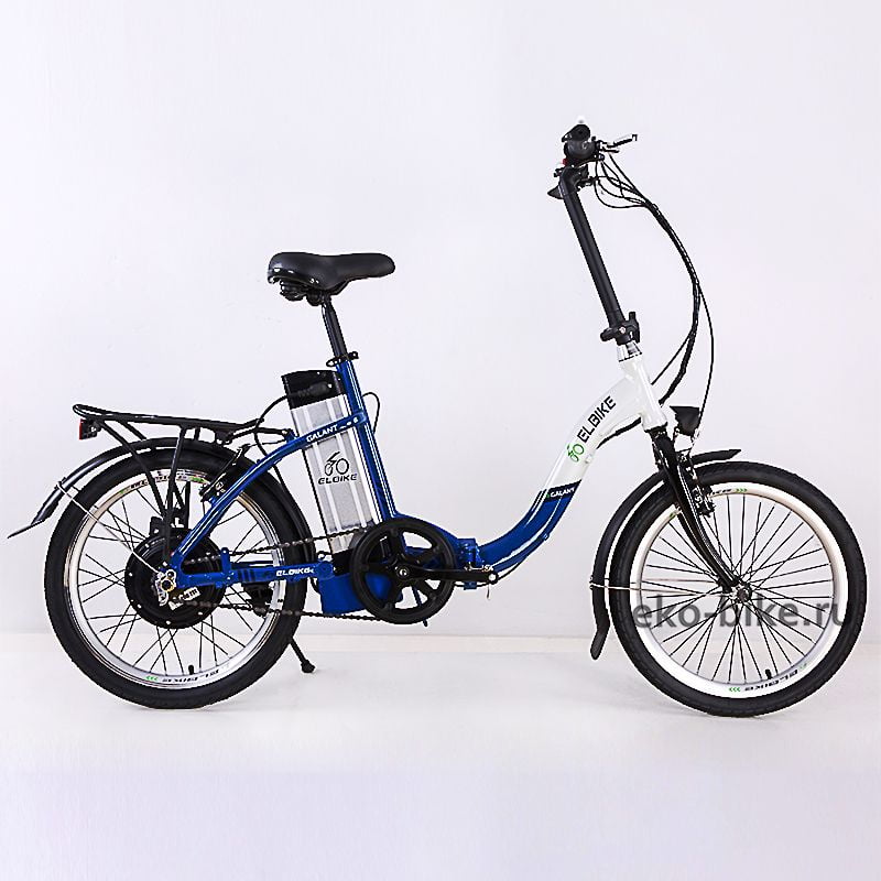 Электровелосипед Elbike Galant Standart 350W Blue Синий Электровелосипед Elbike Galant Standart 350W Blue Синий